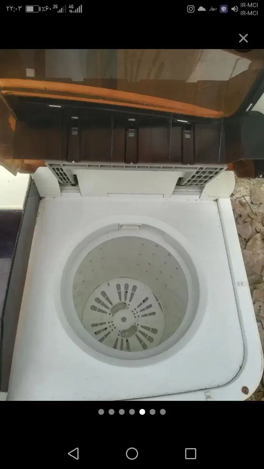 ماشین لباسشویی 8 کیلویی دوقلو هایر|ماشین لباسشویی و خشک‌کن لباس|رشت, یخسازی|دیوار