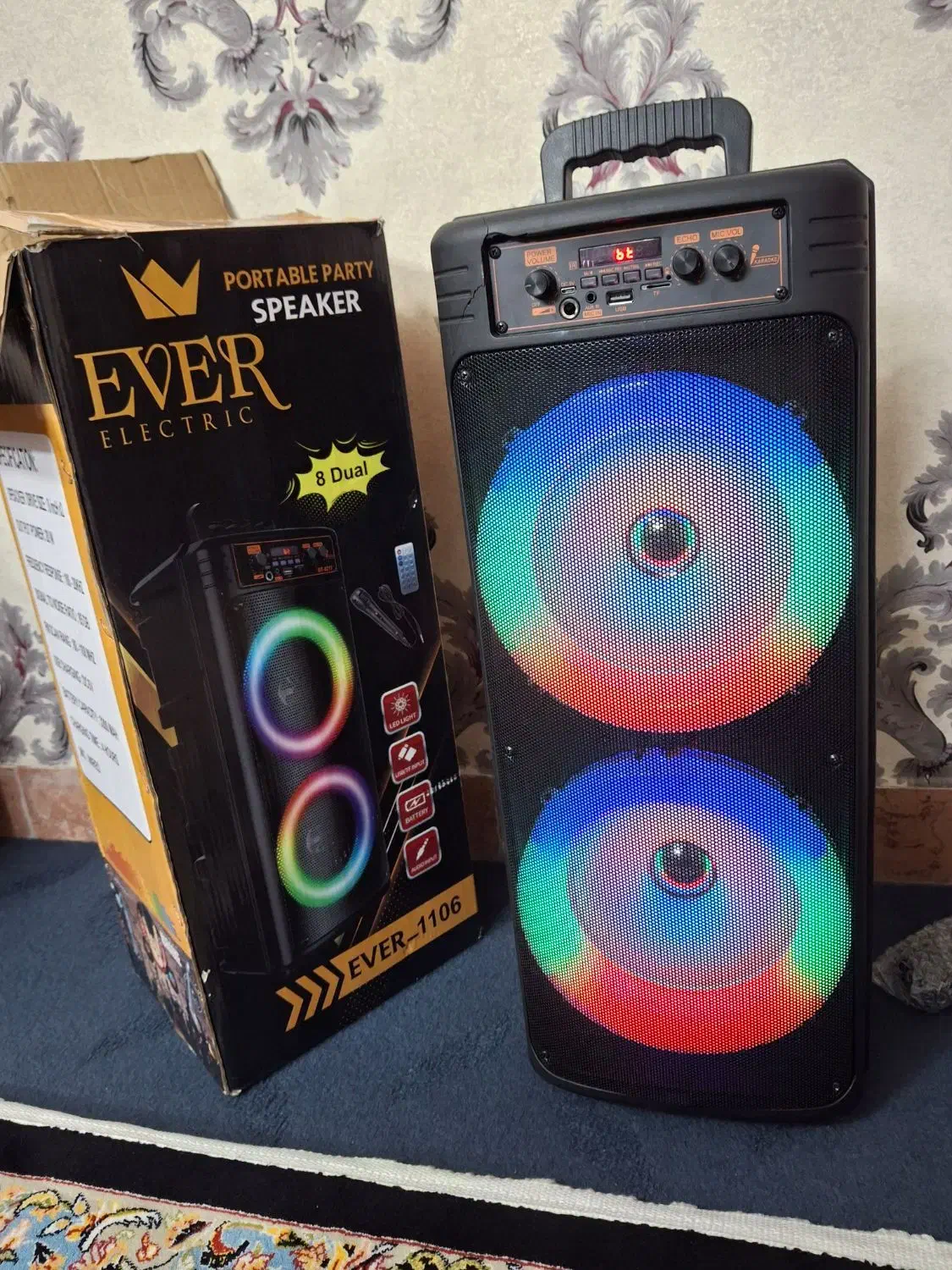 اسپیکر بلوتوثی|پخش‌کننده همراه|ری, صفاییه (چشمه علی)|دیوار