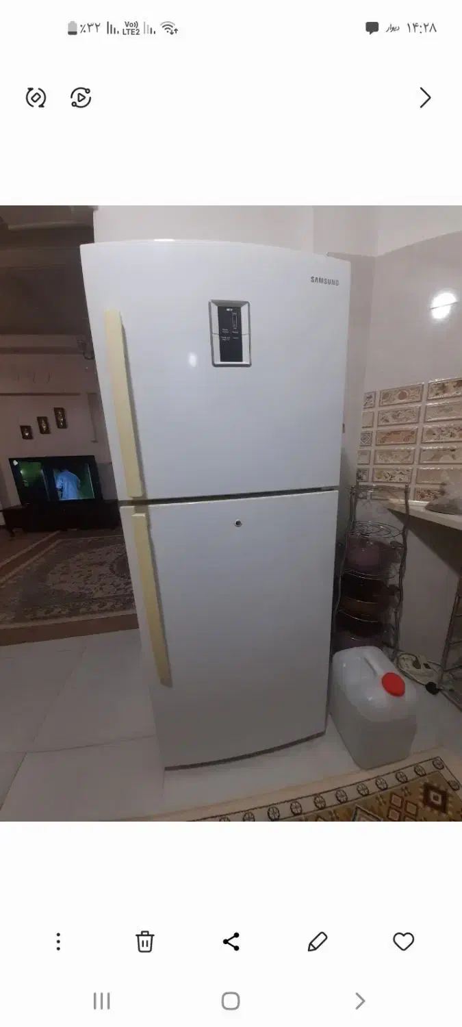 یخچال سفید سامسونگ نو|یخچال و فریزر|قوچان, |دیوار