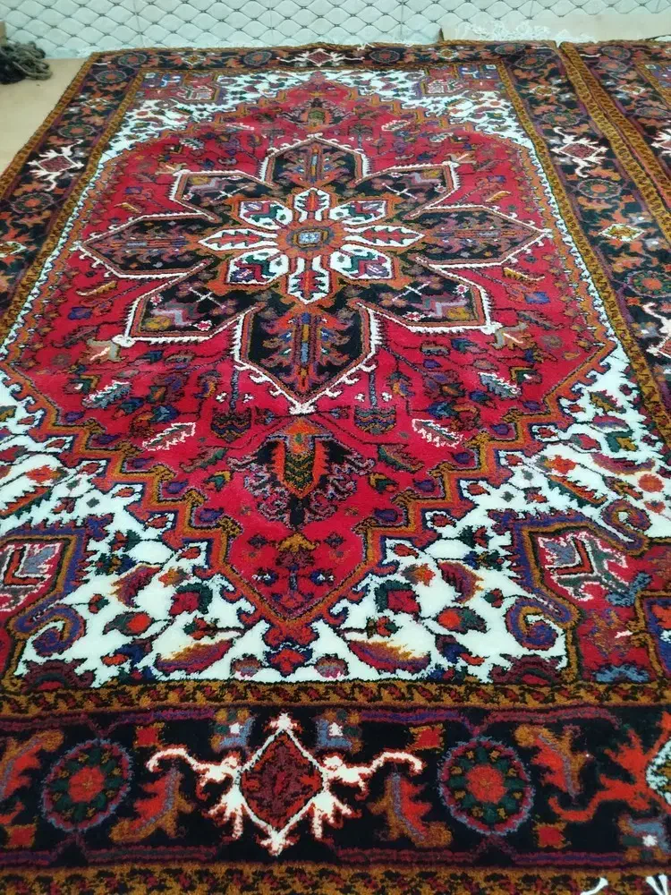 یک جفت فرش دستباف هریس نقشه|فرش|تبریز, |دیوار