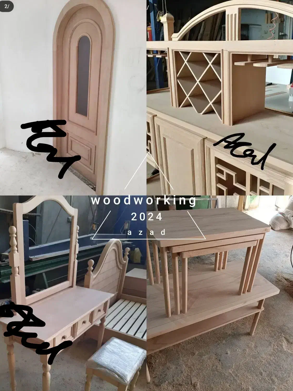 صنایع چوب ورنگ چوب ،ترمیم رنگ چوب وبازسازی رنگ|خدمات پیشه و مهارت|شیراز, شهرک سعدی|دیوار