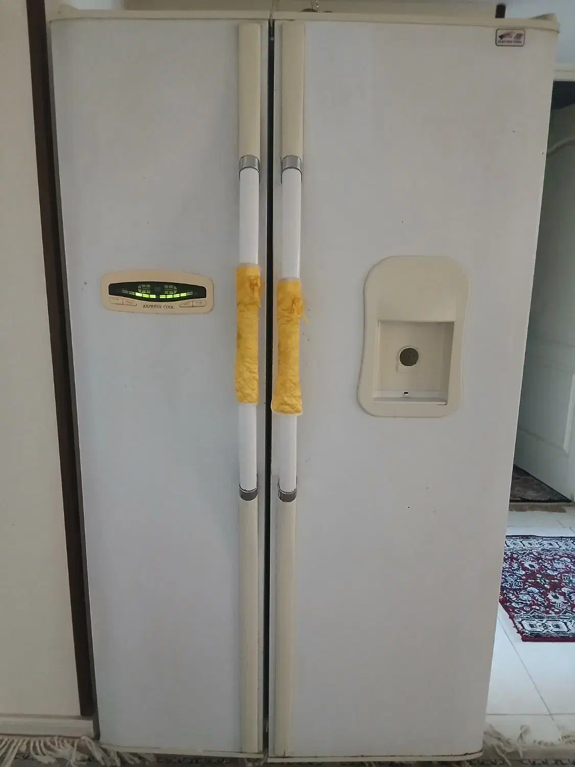 یخچال سایدبای سایدالکترواستیل|یخچال و فریزر|محمدشهر, شهرک پیام (مهرالبرز)|دیوار