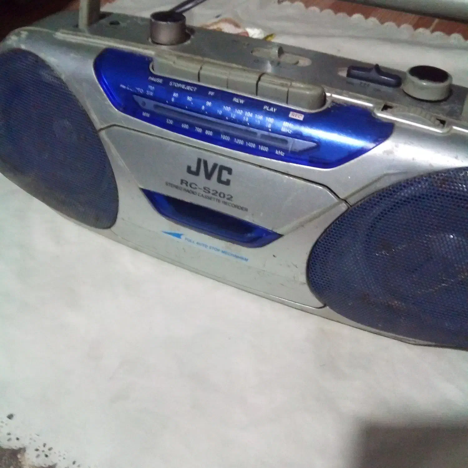 رادیو کاست مارک جی وی سی سالم و مرتب|سیستم صوتی خانگی|مشهد, شهرک امام هادی (شهرک غرب)|دیوار