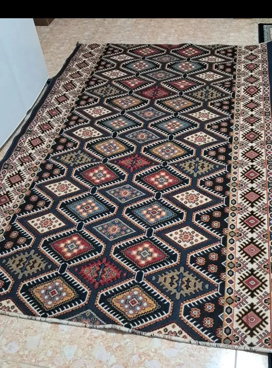 گلیم فرش|گلیم، جاجیم، گبه|مسجد سلیمان, |دیوار