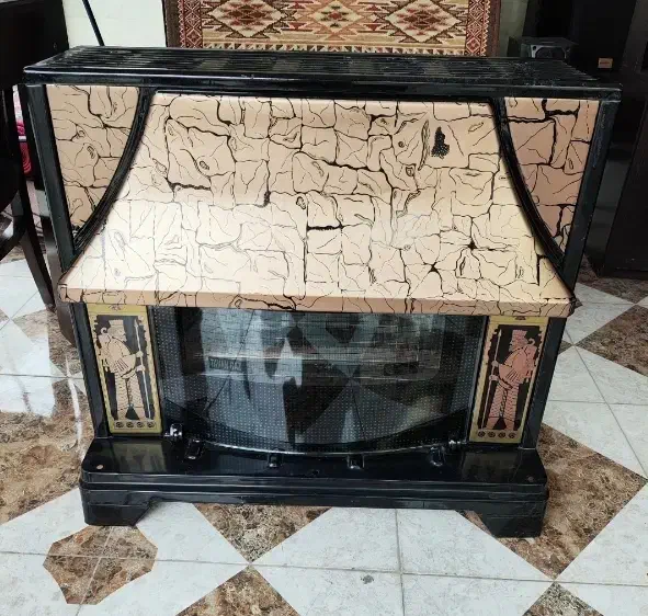 بخاری گازی طرح شومینه توان گاز|بخاری، هیتر، شومینه|رباط‌کریم, رباط‌کریم|دیوار