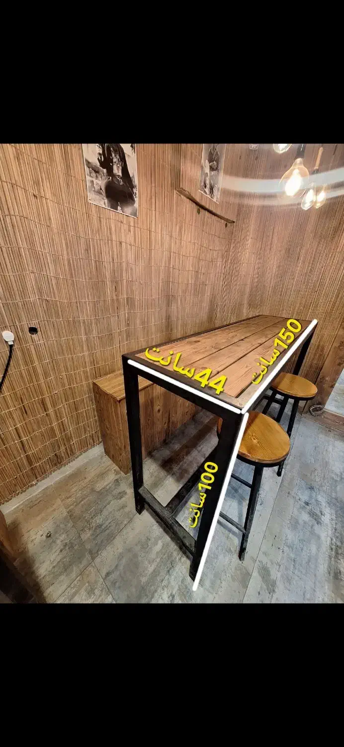 دکور میز صندلی نیمکت کانتر درب کابویی|صندلی و نیمکت|تهران, حر|دیوار