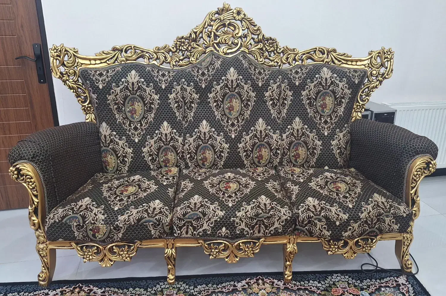 مبلمان ۷ نفره سلطنتی پارچه ترک اصل|مبلمان خانگی و میز عسلی|پردیس, فاز ۸|دیوار