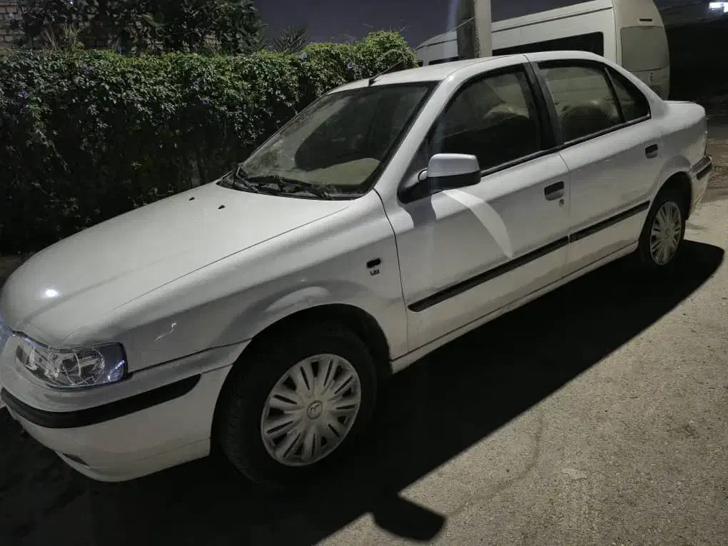 سمند اسی سفید|خودرو سواری و وانت|آبادان, |دیوار