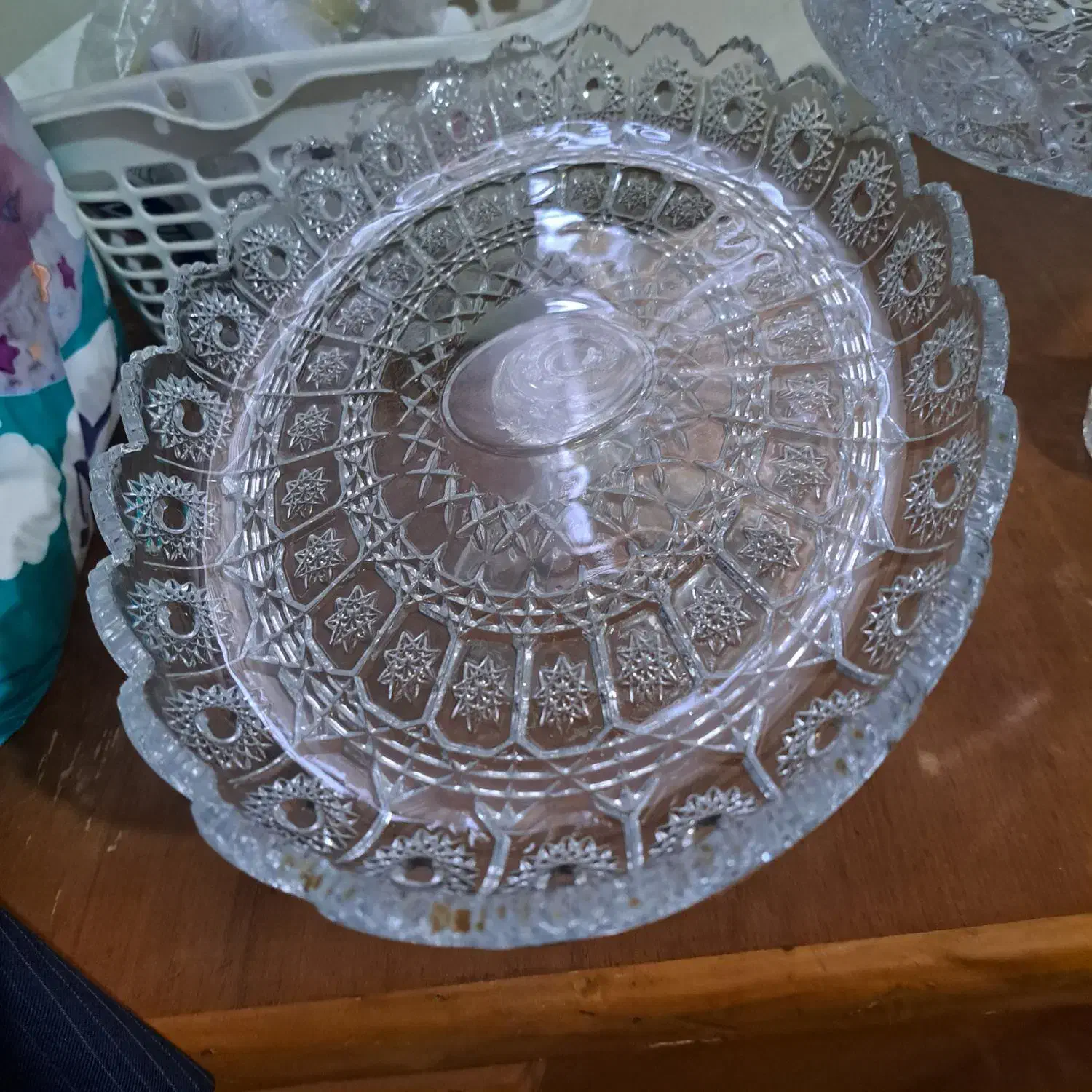 ظرف پذیرایی بلور شیک|ظروف سرو و پذیرایی|دورود, |دیوار