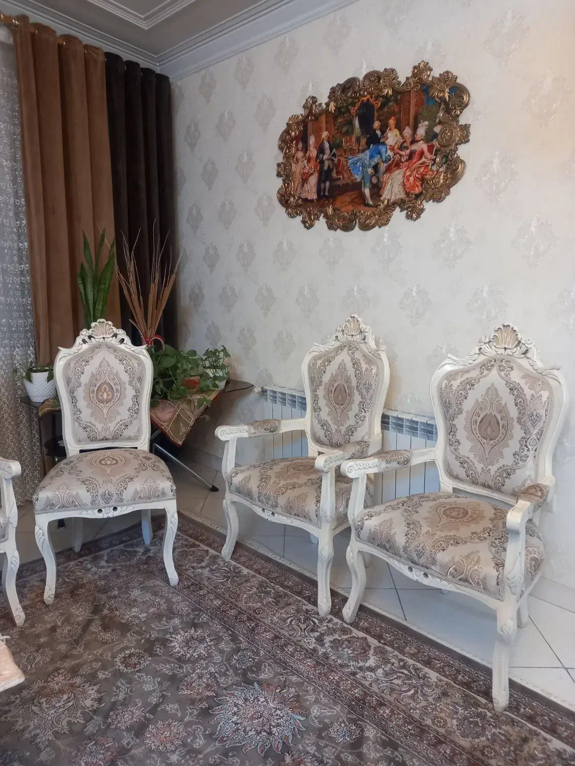 مبلمان استیل ۹ نفره|مبلمان خانگی و میز عسلی|ری, شهرری|دیوار