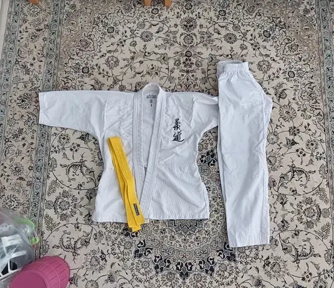 لباس جودو با کمربند زرد|تجهیزات ورزشی|اصفهان, جلفا|دیوار