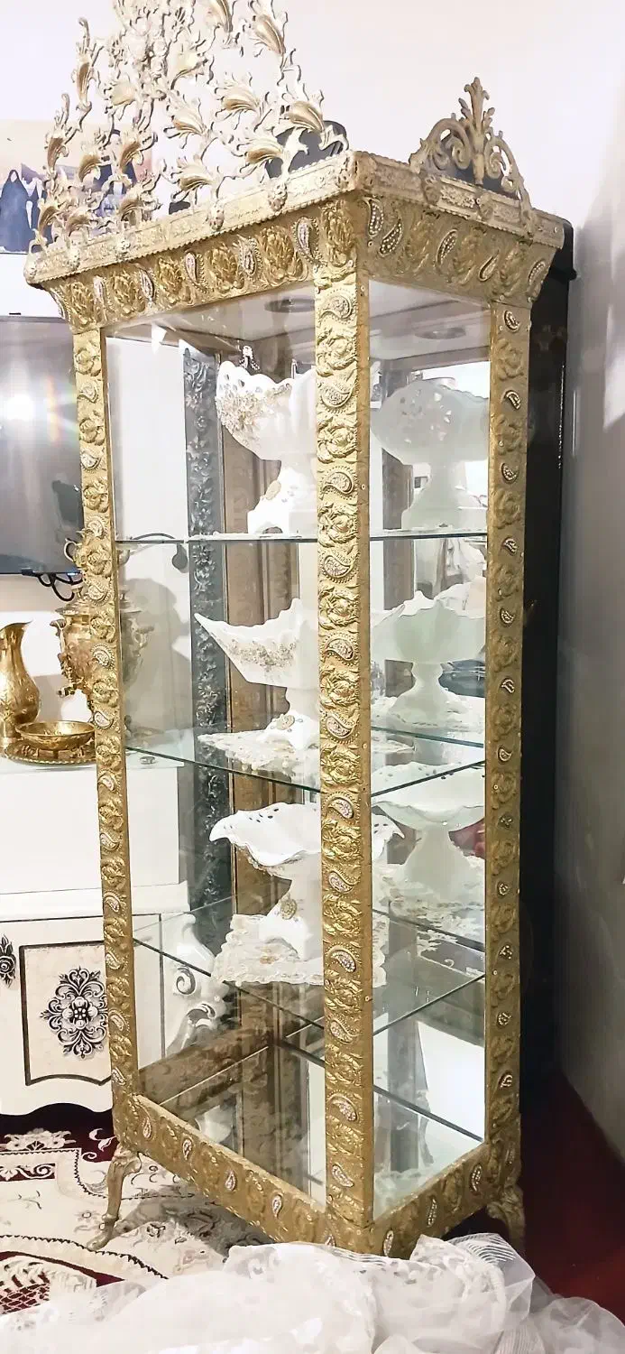 بوفه برنز و ظروف|بوفه، ویترین، کنسول|سبلان, |دیوار