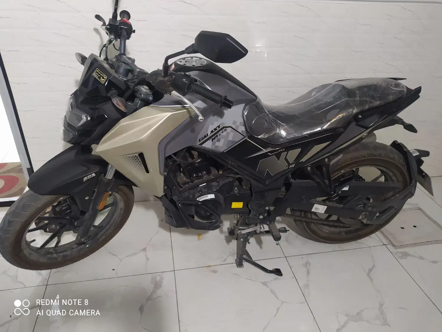 موتور سیکلت گلکسی na250|موتورسیکلت|مبارکه, |دیوار