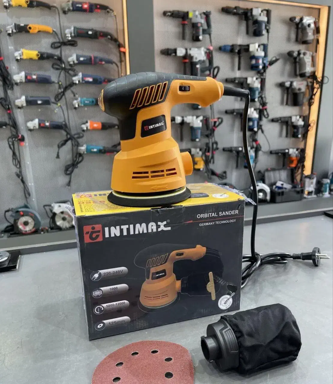 سنباده لرزان گردان اوربیتال اینتیمکس INTIMAX|ماشین‌آلات صنعتی|کرج, ساسانی (قلمستان)|دیوار