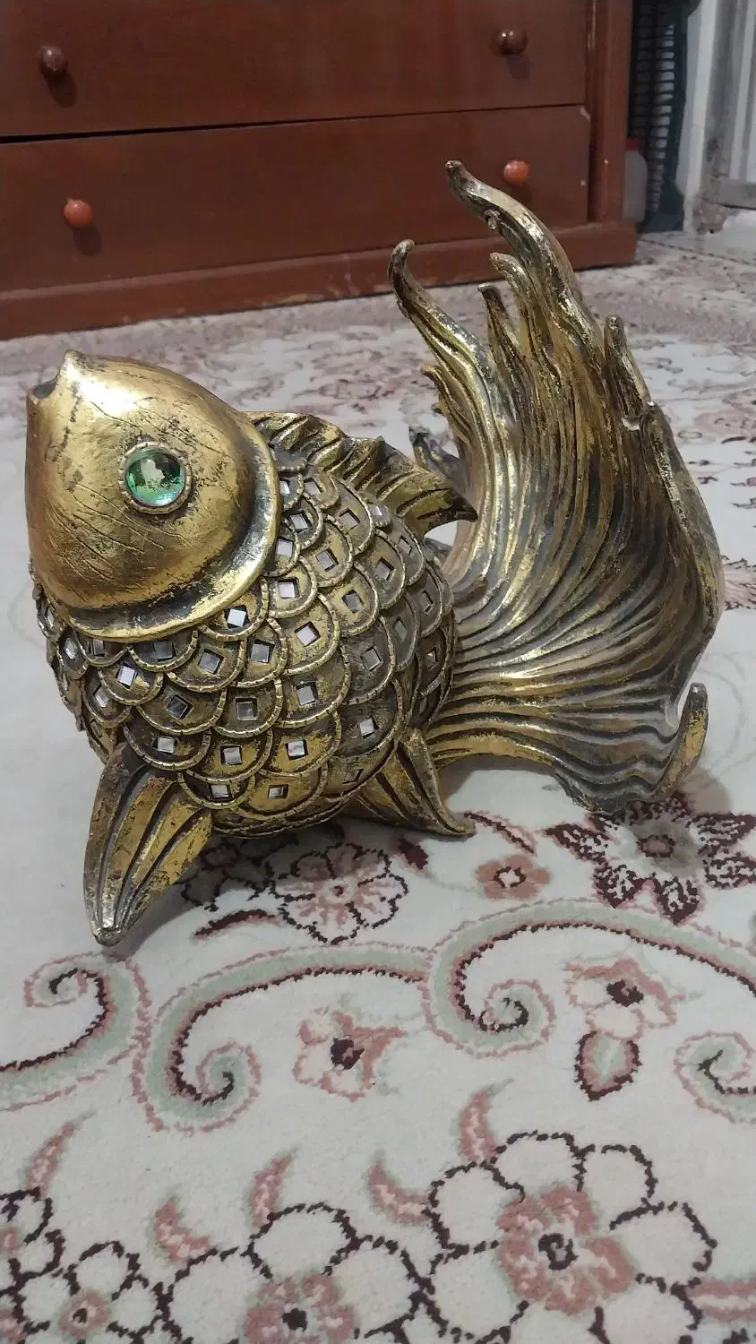 مجسمه ماهی پولک دار|مجسمه، تندیس، ماکت|مشهد, نوید|دیوار