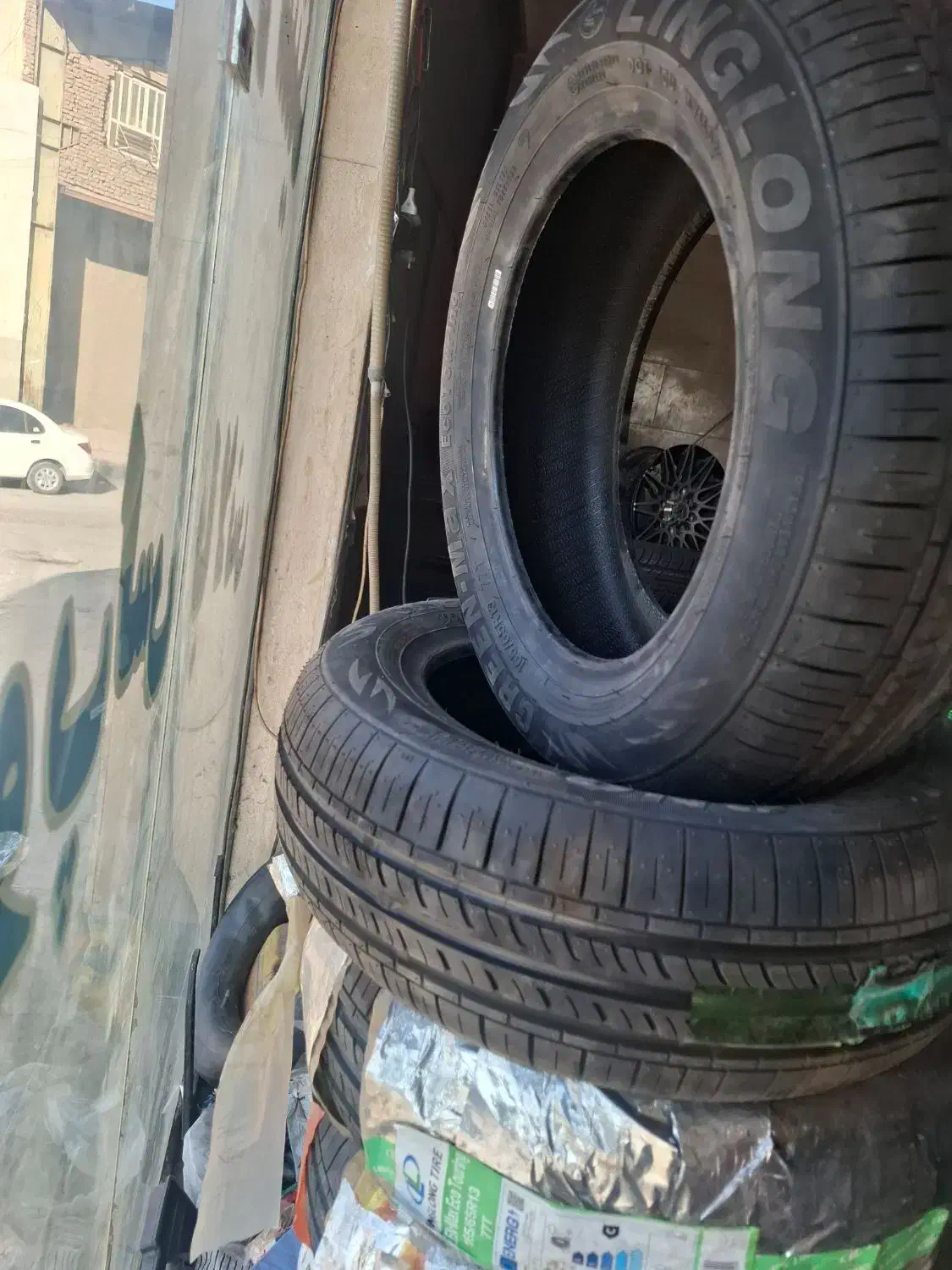 لاستیک لینگ لانگ پرایدی دولتی و کاپسن تیبایی|قطعات یدکی و لوازم جانبی|اهواز, پادادشهر|دیوار