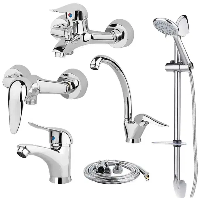 بسته کامل شیرآلات ۶عددی قیمت واقعی ۴.۳۵۰.۰۰۰|مصالح و تجهیزات ساختمان|قم, انسجام|دیوار