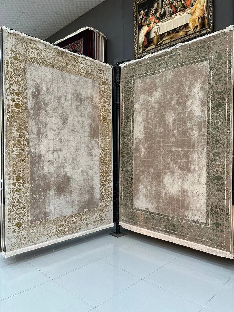 فرش سیزان/فرش ۷۰۰ شانه/ فرش وینتیج/فرش کهنه نما|فرش|چهاردانگه (تهران), |دیوار