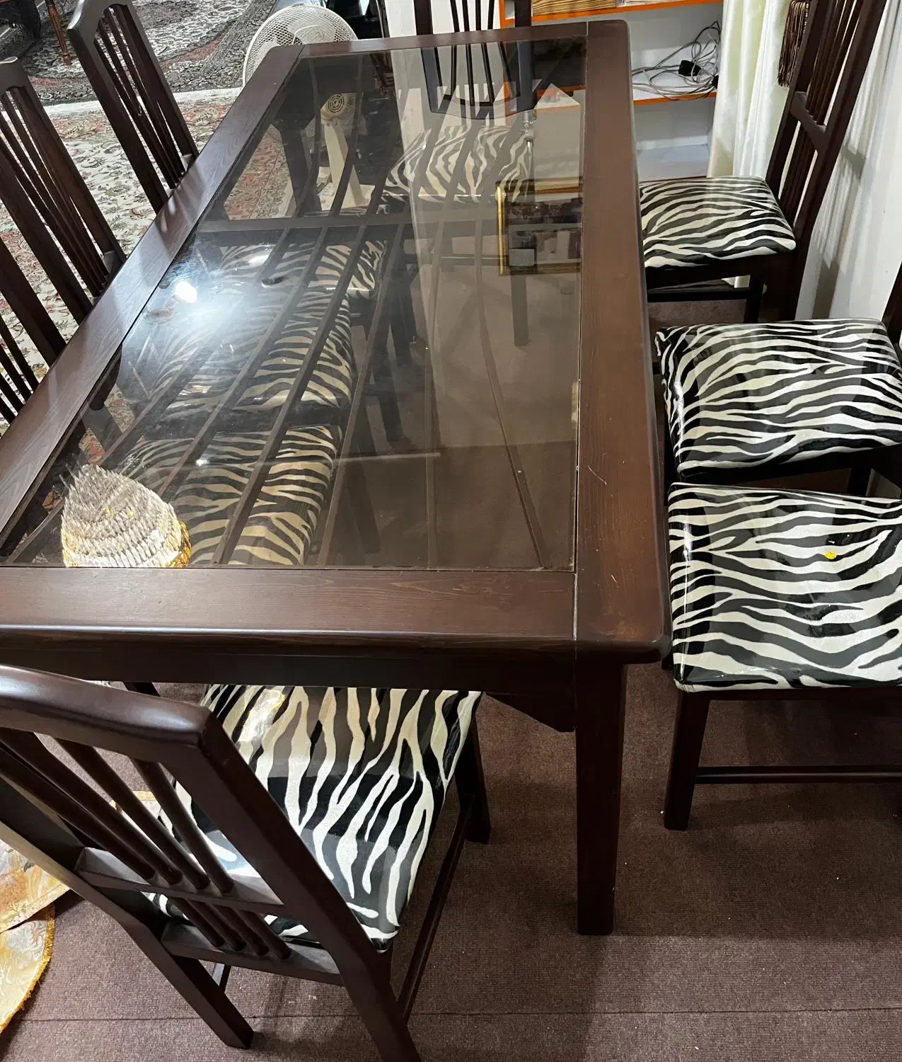 میزو صندلی ۸ نفره دوازده میلیون|میز و صندلی غذاخوری|بندر انزلی, خوش پیک|دیوار