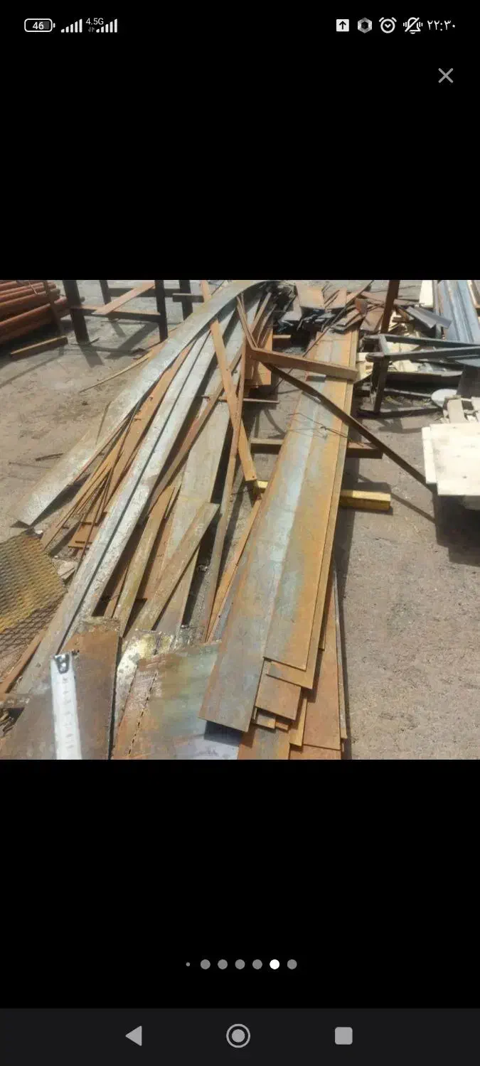 خریدارفروش ضایعات آهن آلات متعلقات ساختمانی|عمدهفروشی|کرج, گوهردشت|دیوار