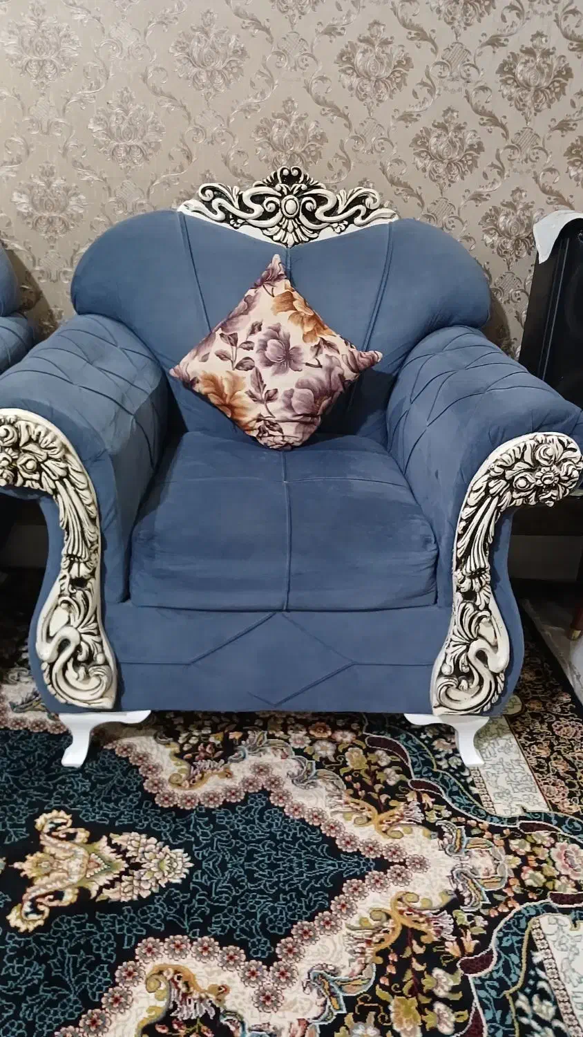 مبل ۷ نفره|مبلمان خانگی و میز عسلی|آزادشهر, |دیوار