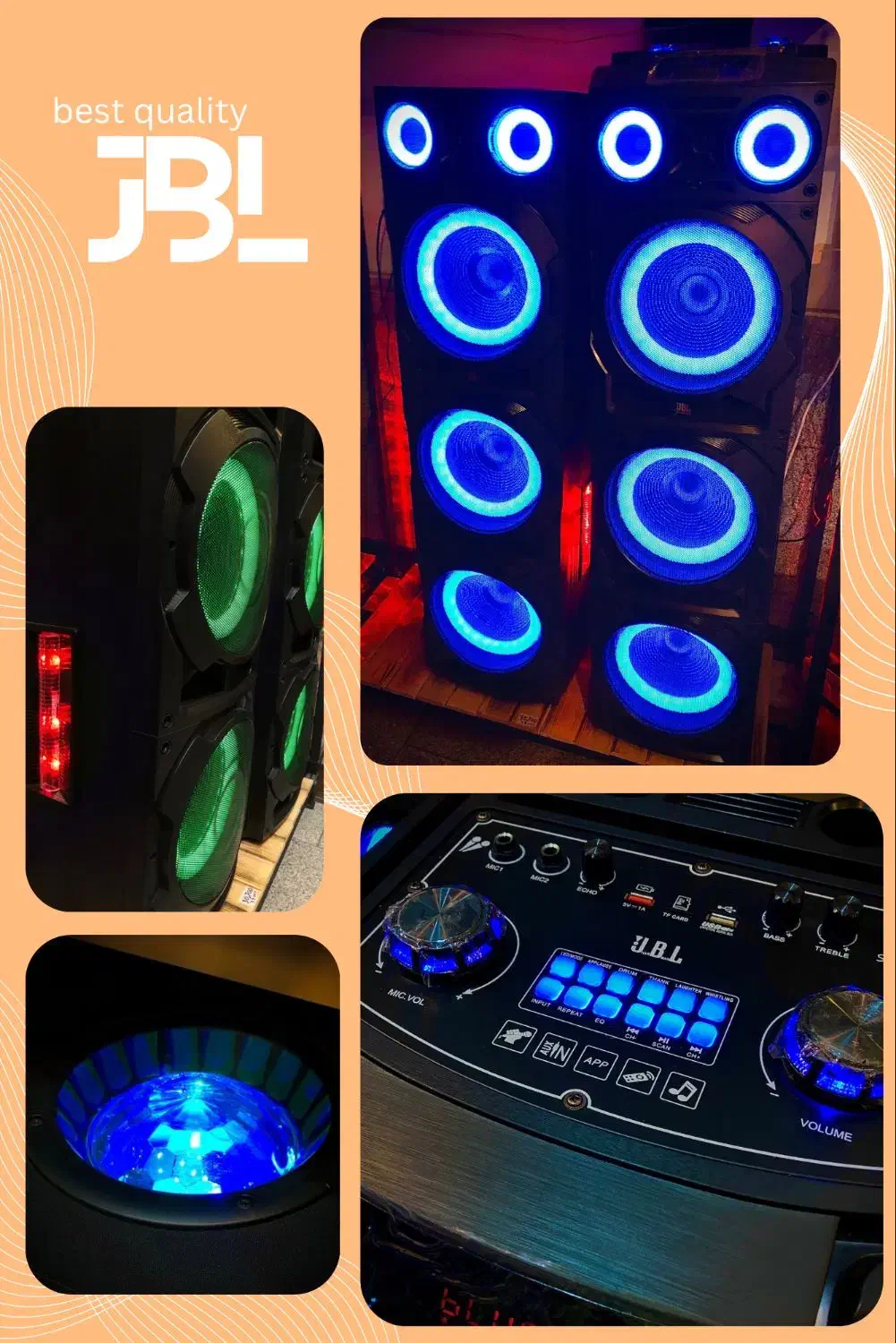 فروش استثنایی اسپیکر زیر قیمت کل ایران|سیستم صوتی خانگی|مشهد, آبکوه|دیوار