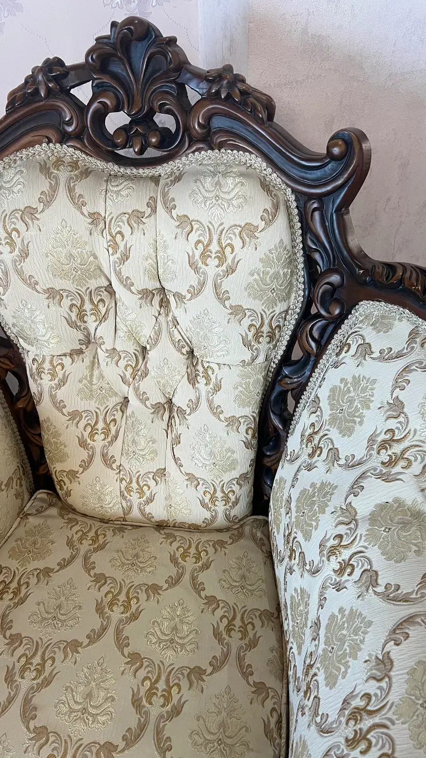 فروش فوری مبلمان استیل ۹ نفره در حد نو|مبلمان خانگی و میز عسلی|تنکابن, |دیوار