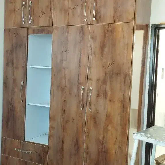 کمددیواری گردویی|جاکفشی، کمد، دراور|اردبیل, |دیوار