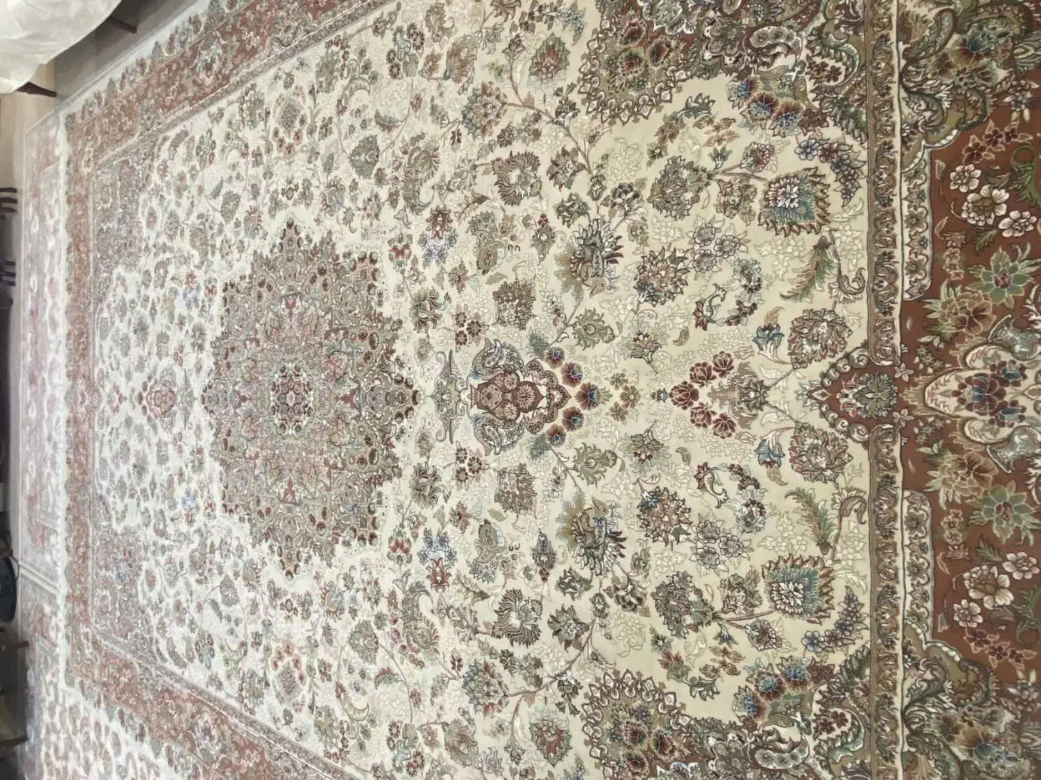 فرش ۱۲ متری مشهد دستباف نما|فرش|تهران, آشتیانی|دیوار