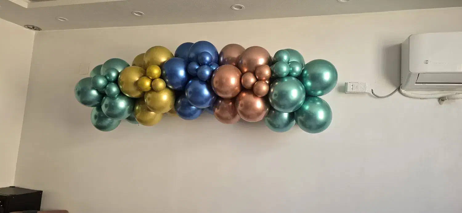 ریسه بادکنک|صنایع دستی و سایر لوازم تزئینی|آبادان, |دیوار