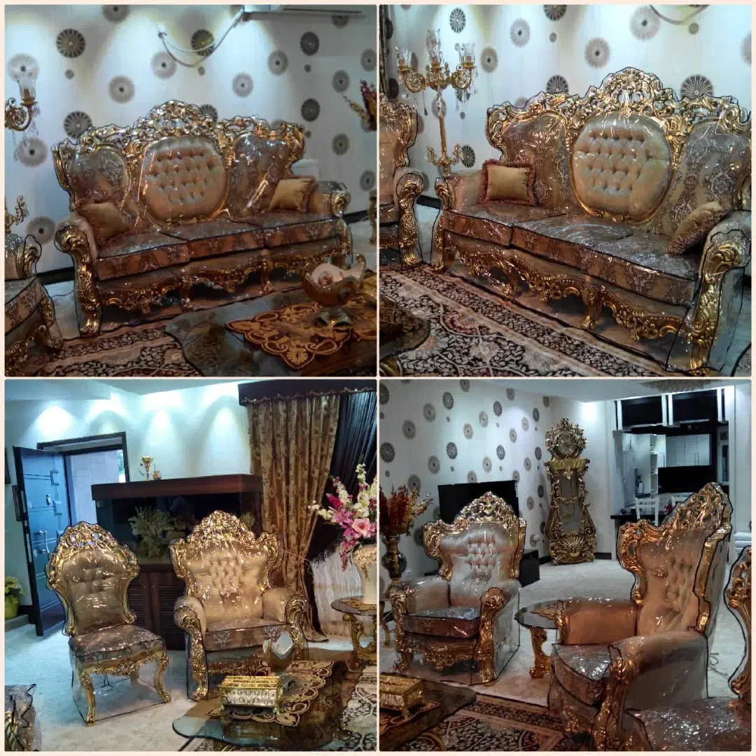 مبل سلطنتی|مبلمان خانگی و میز عسلی|اهواز, کوی پیروزی|دیوار