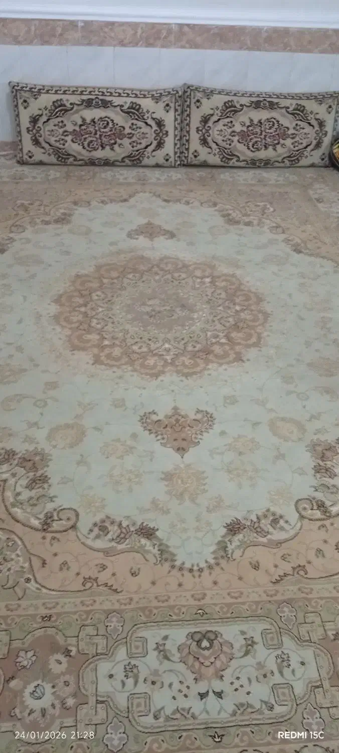 فرش نخی 12متری|فرش|زابل, |دیوار