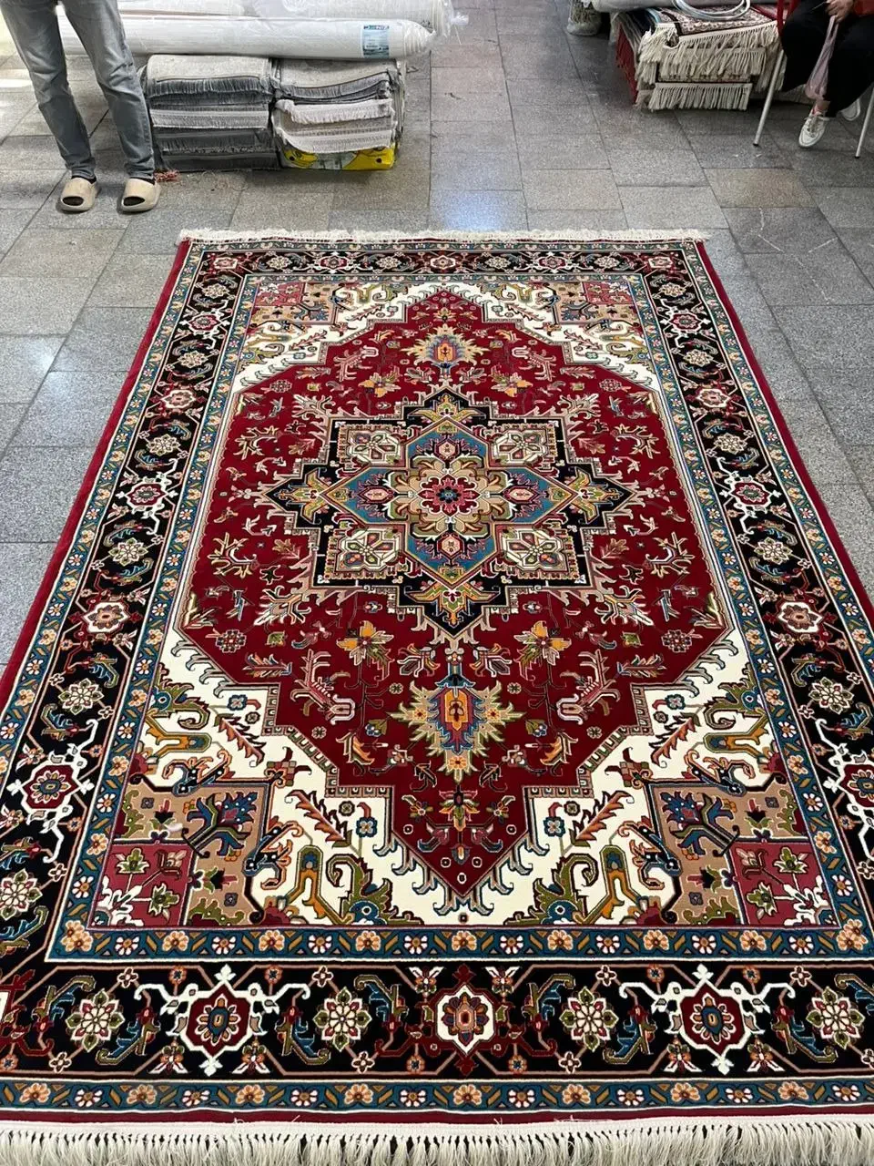 فرش ۶متری نونو|فرش|تبریز, |دیوار