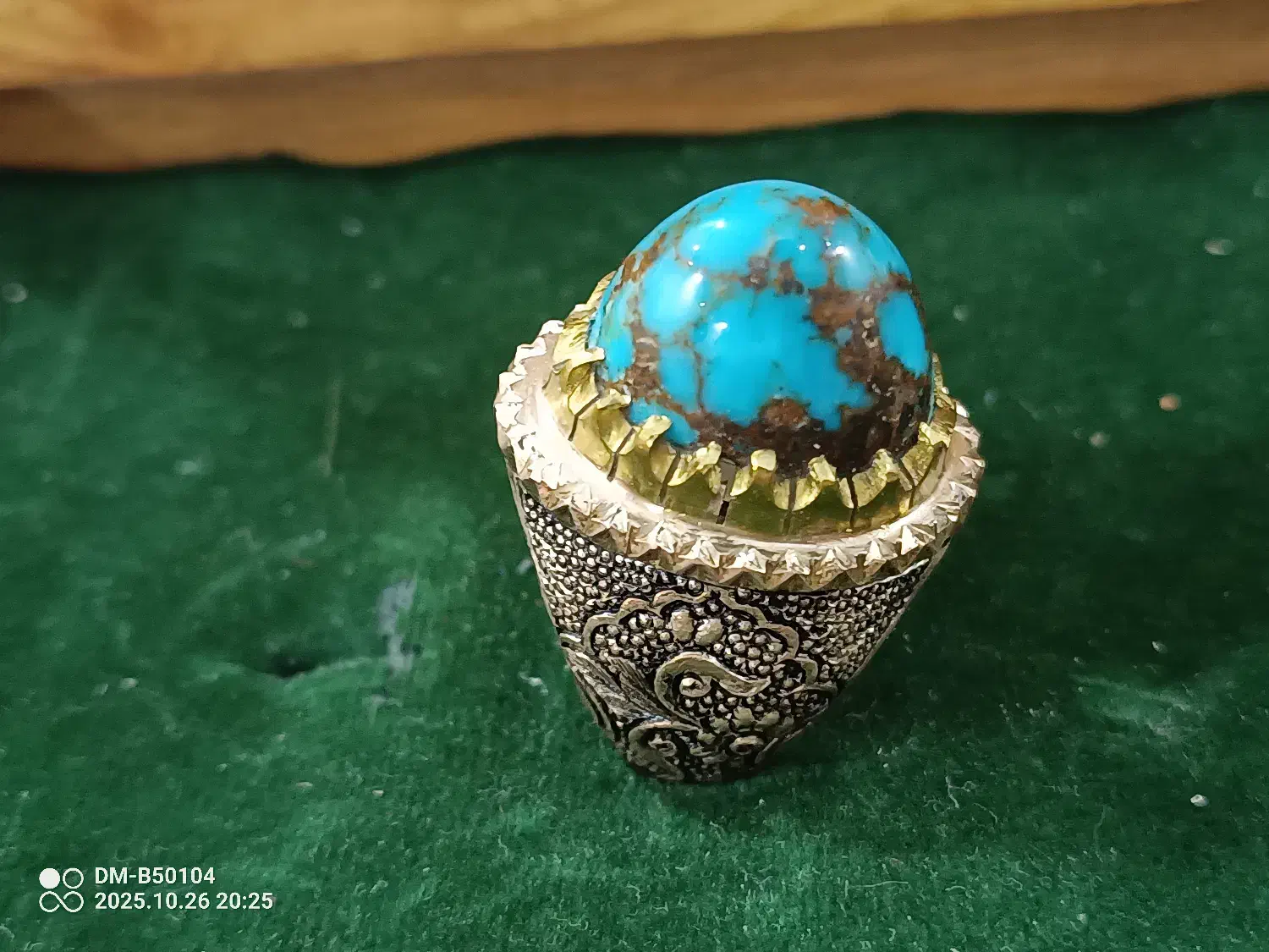 انگشتر فیروزه و در نجف دست ساز کار استاد عباسی|جواهرات|تهران, آهنگ|دیوار