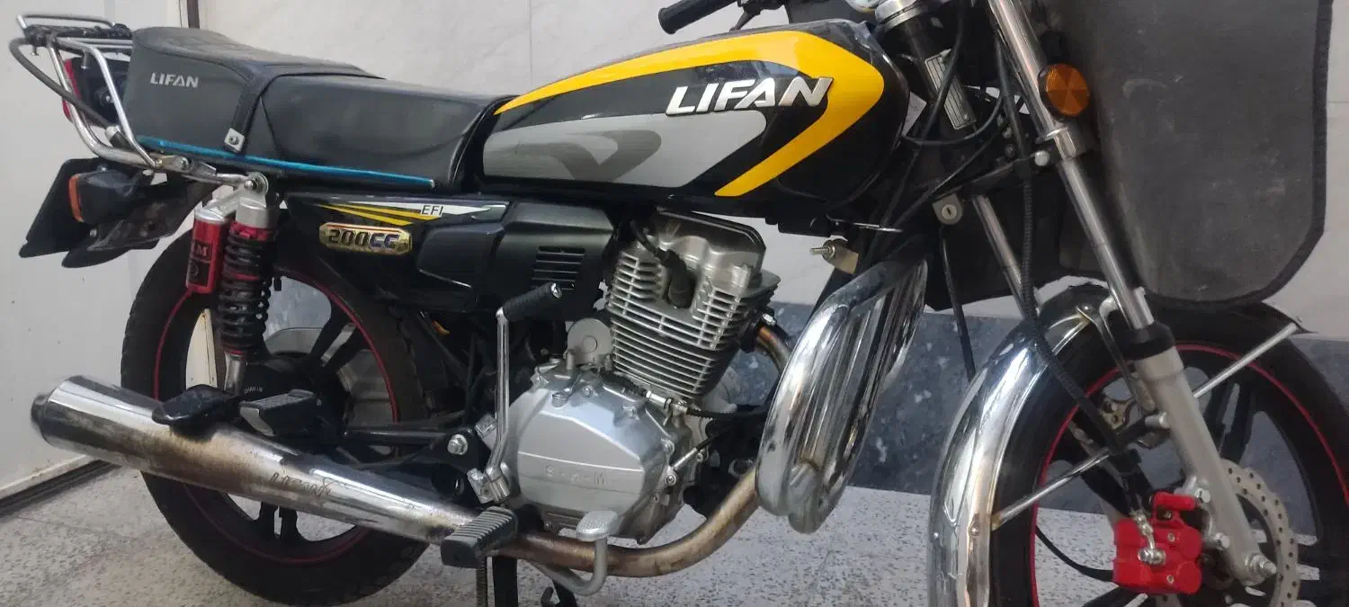 موتور لیفان ۲۰۰ cc مدل ۱۴۰۳|موتورسیکلت|اراک, |دیوار