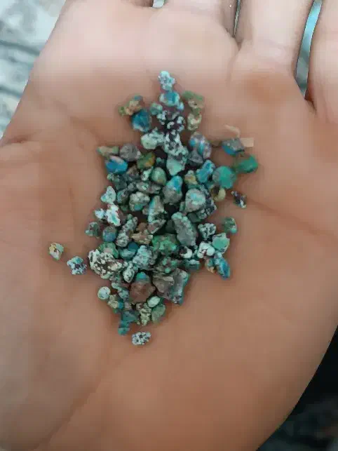 نرمه سنگ معدن‌فیروزه( یاقوت زمرد عقیق )|جواهرات|مشهد, شهید قربانی|دیوار