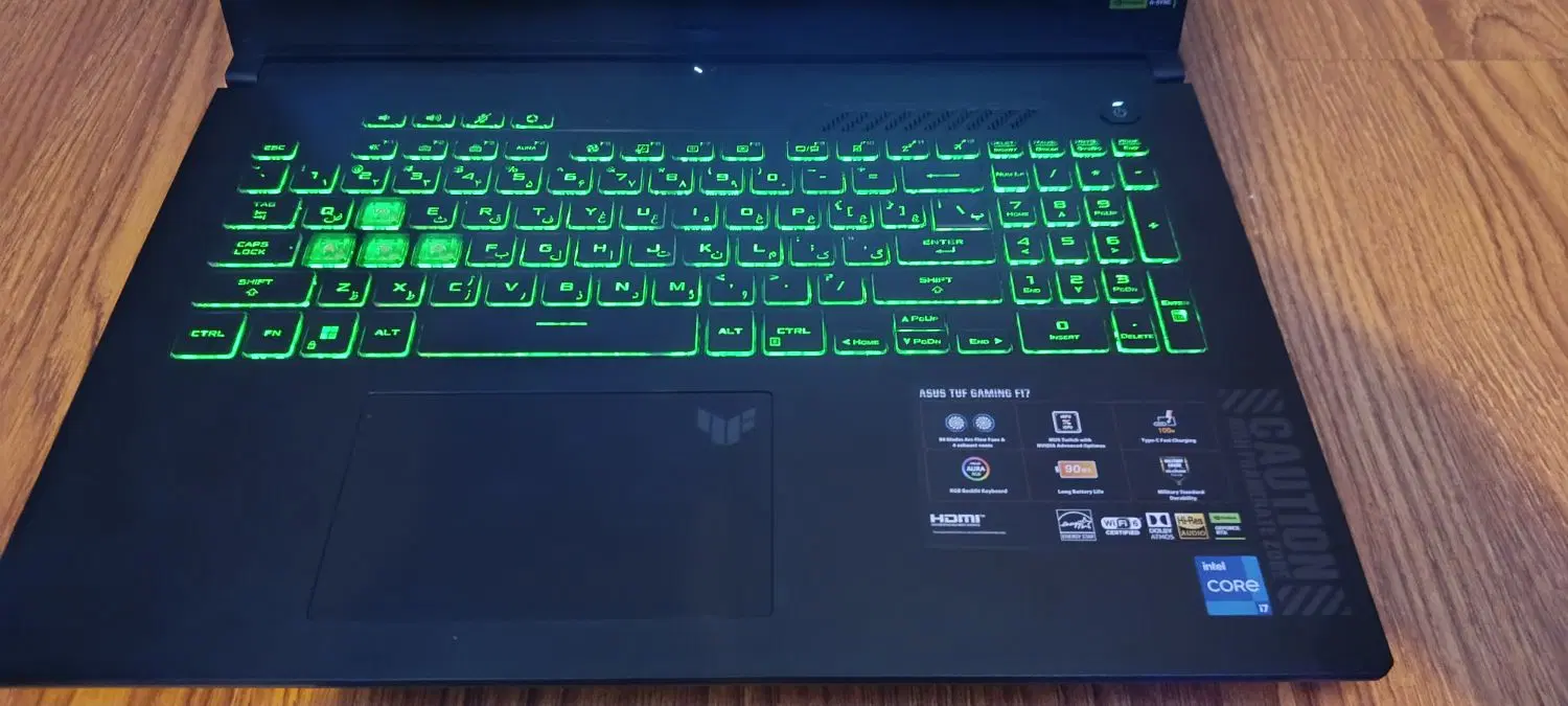 asus tuf f17|رایانه همراه|تهران, حکمت|دیوار