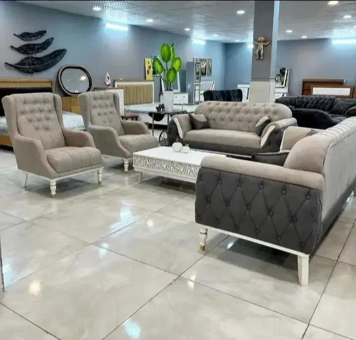 مبل مینیمال همرا ست نهار خوری در رنگبندی|مبلمان خانگی و میز عسلی|قیدار, |دیوار