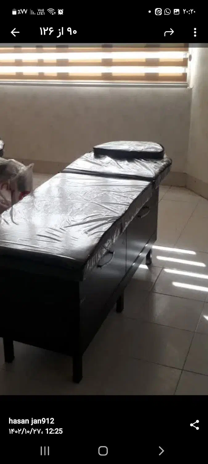 تخت ماساژ یا فیشال|آرایشگاه و سالن‌های زیبایی|قم, آزادگان|دیوار