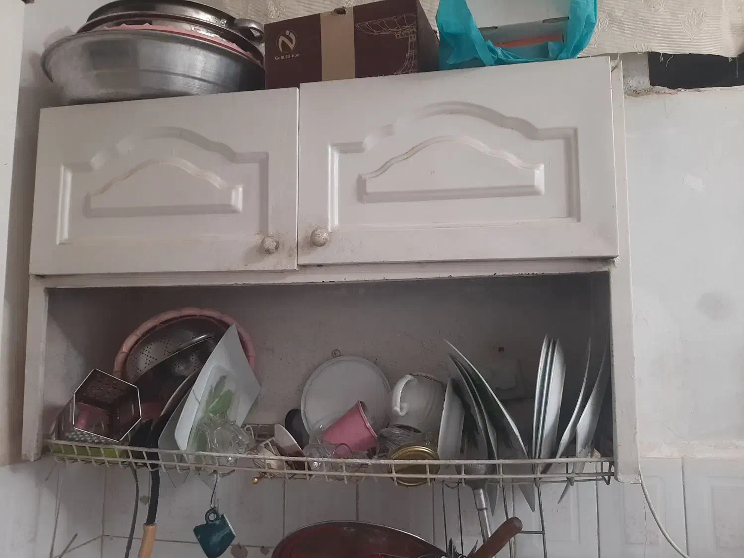 سینک ظرفشویی واب چکان|آب‌چکان و نظم‌دهنده ظروف|نورآباد, |دیوار
