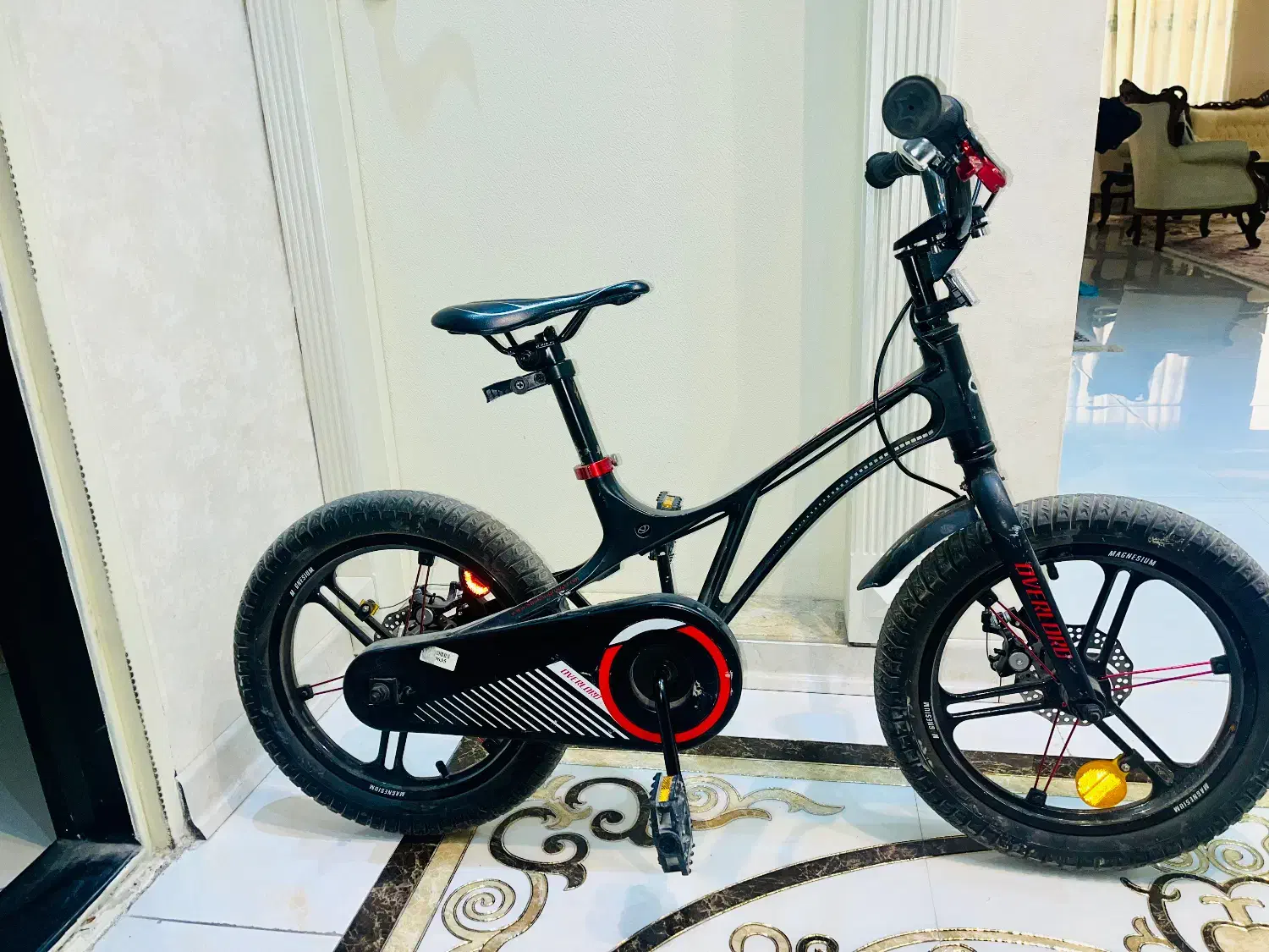 دوچرخه سایز ۱۶ اورلود|دوچرخه، اسکیت، اسکوتر|تهران, گلستان (شهرک راه آهن)|دیوار