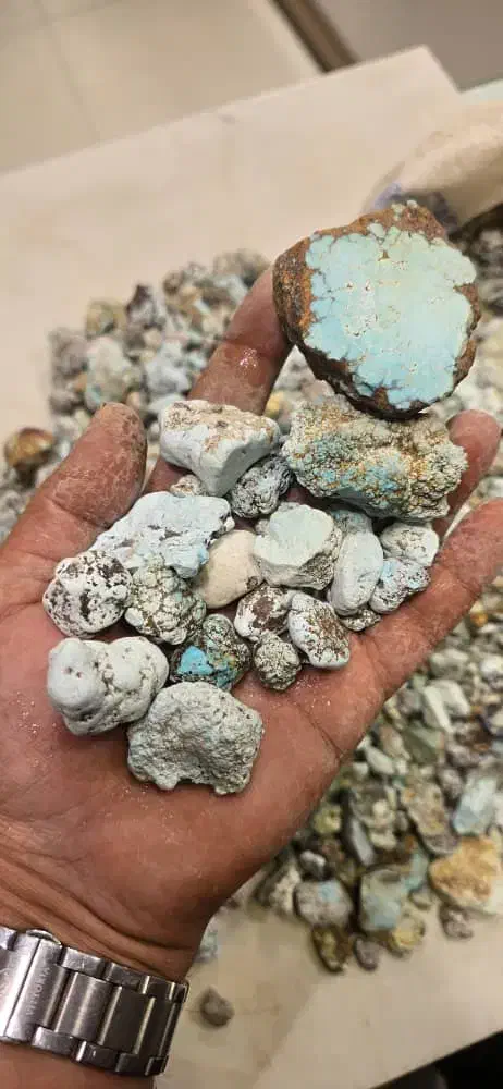 فیروزه راف . عجمی‌.تیزبری و تراشیده شده|جواهرات|نیشابور, شهرک رسولی|دیوار