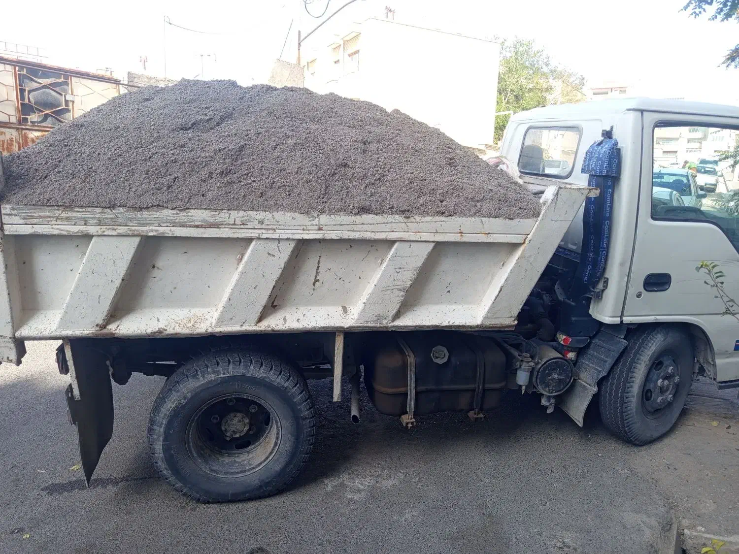 شسته شبستر شن و ماسه پوکه سنگ لاشه ماکادام سرام|خدمات حمل و نقل|تبریز, |دیوار