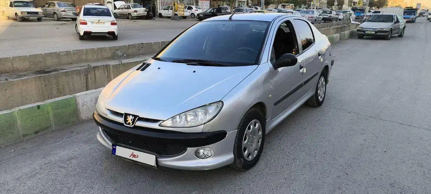 پژو206sd بی رنگ مدل88|خودرو سواری و وانت|کرمانشاه, |دیوار