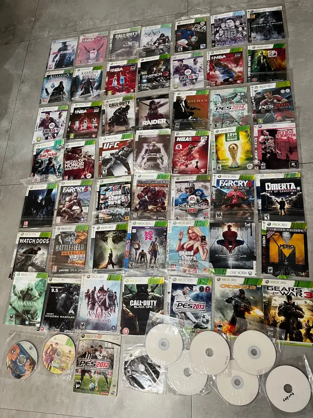 ۷۵ عدد سی دی ایکس باکس ۳۶۰ و ۶ عدد بازی کامپیوتر|کنسول، بازی ویدئویی و آنلاین|تهران, هفت حوض|دیوار