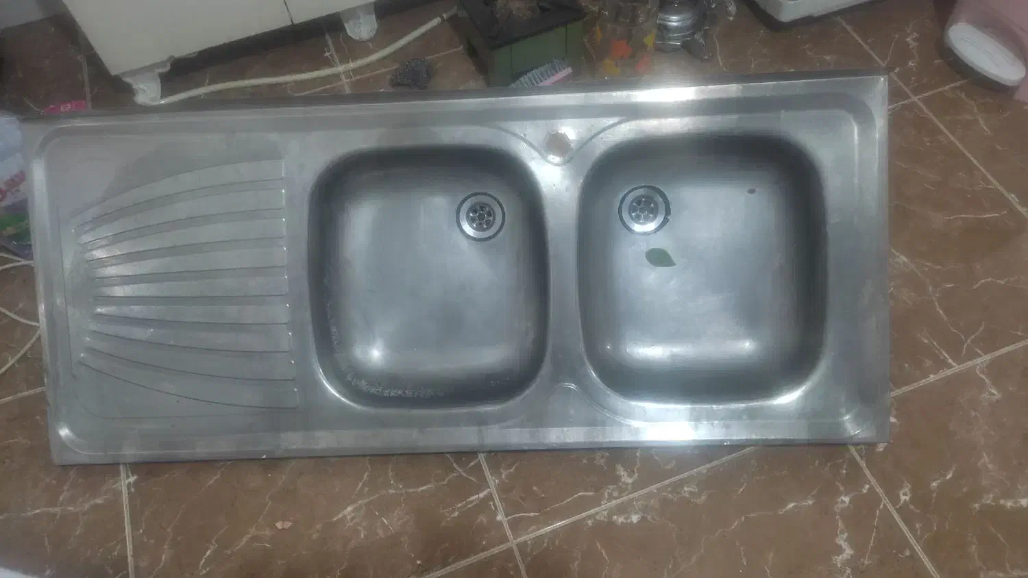 فروش کمد آشپزخانه ازجنس mdf در حد نو.سینک آشپزخانه|مصالح و تجهیزات ساختمان|میاندوآب, |دیوار