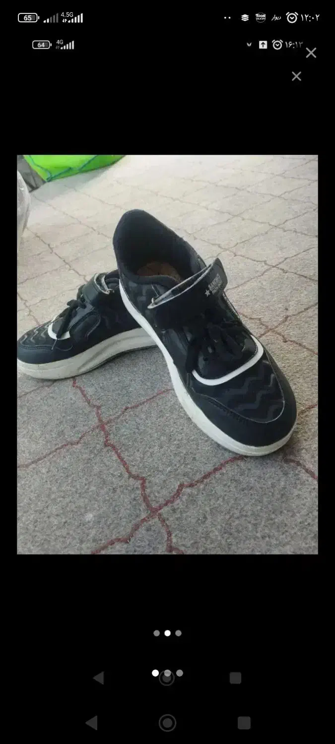 کتونی پسرانه سایز 34|کفش و لباس بچه|رشت, پیرکلاچای|دیوار