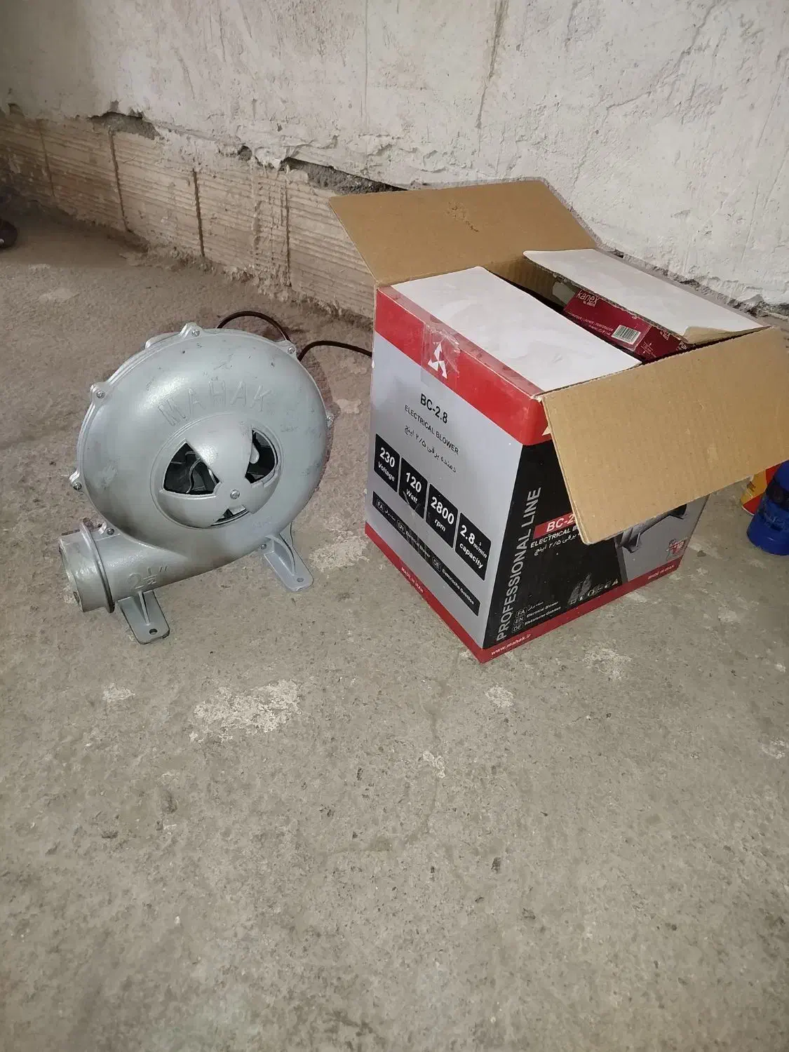 فن ماهک|پنکه و تصفیه‌کنندهٔ هوا|بناب, |دیوار