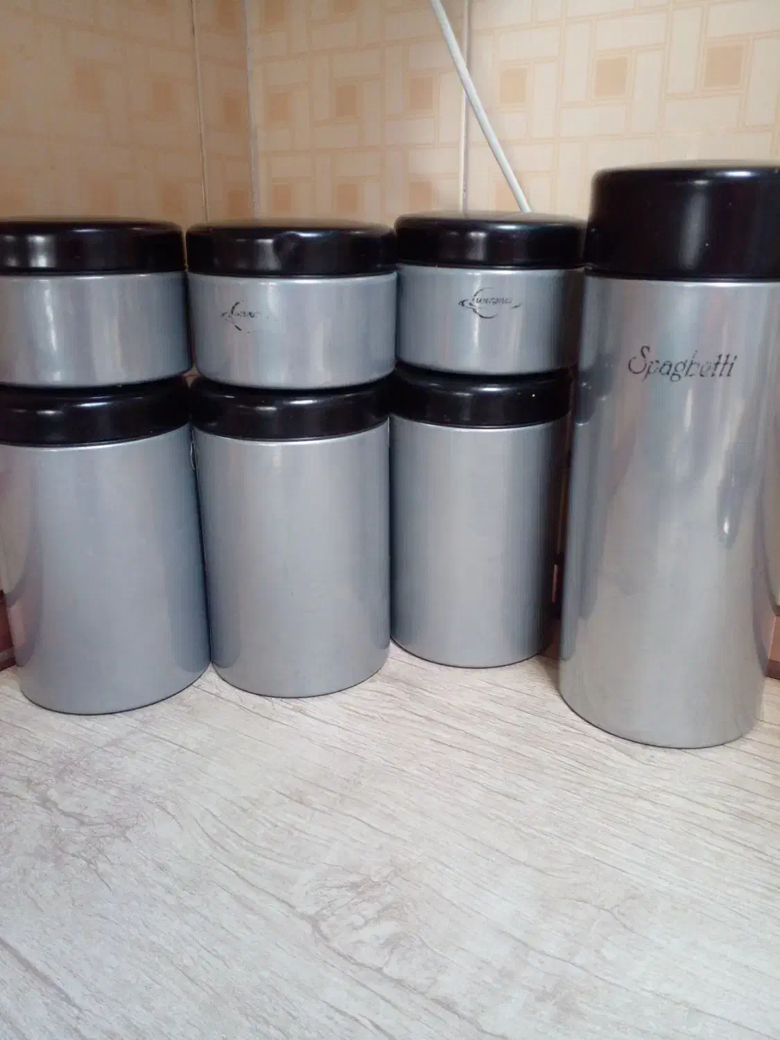 ظرف حبوبات وپاسماوری|ظروف نگهدارنده، پلاستیکی، یک‌بارمصرف|پاکدشت, پاکدشت (مامازند)|دیوار