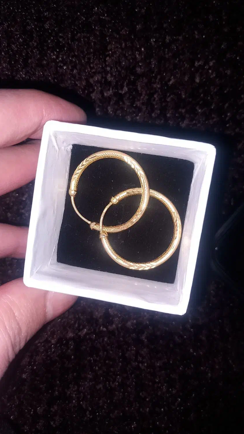 گوشواره طلا بافاکتور|جواهرات|شهرکرد, |دیوار